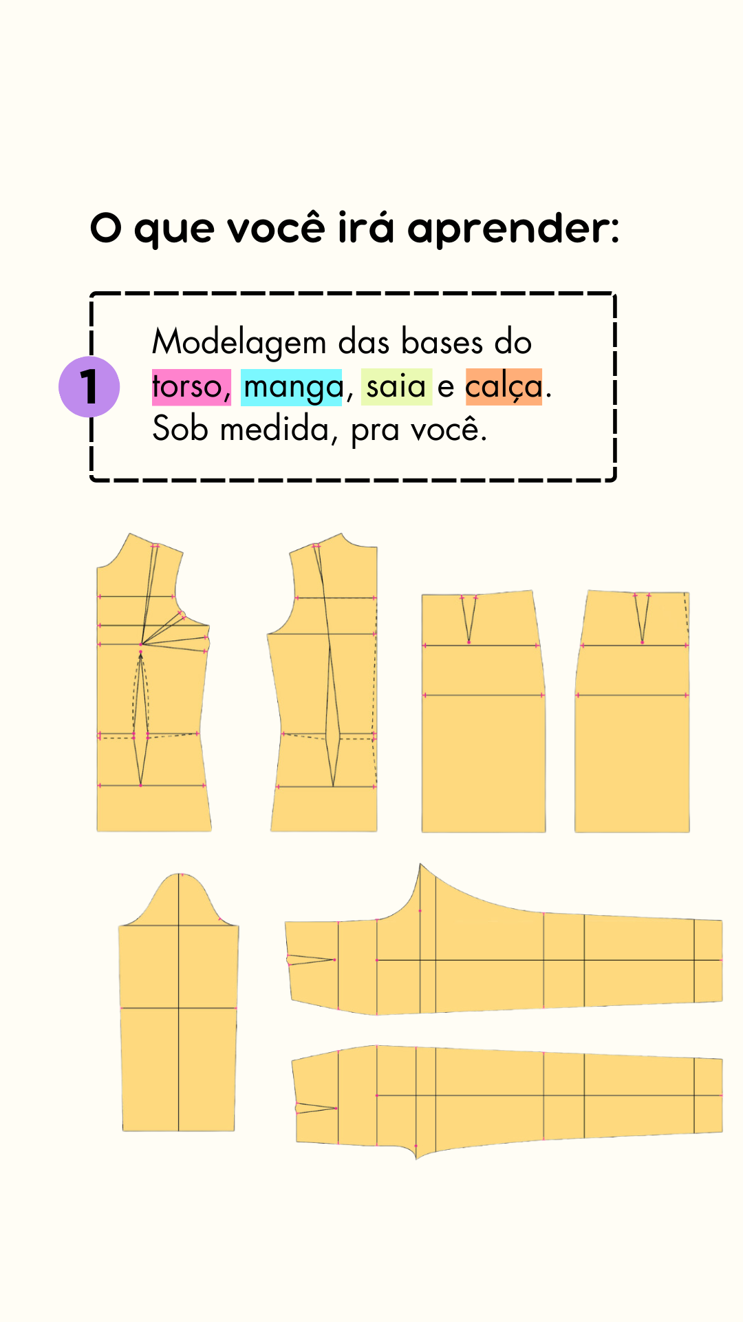 Curso online de bases sob medida