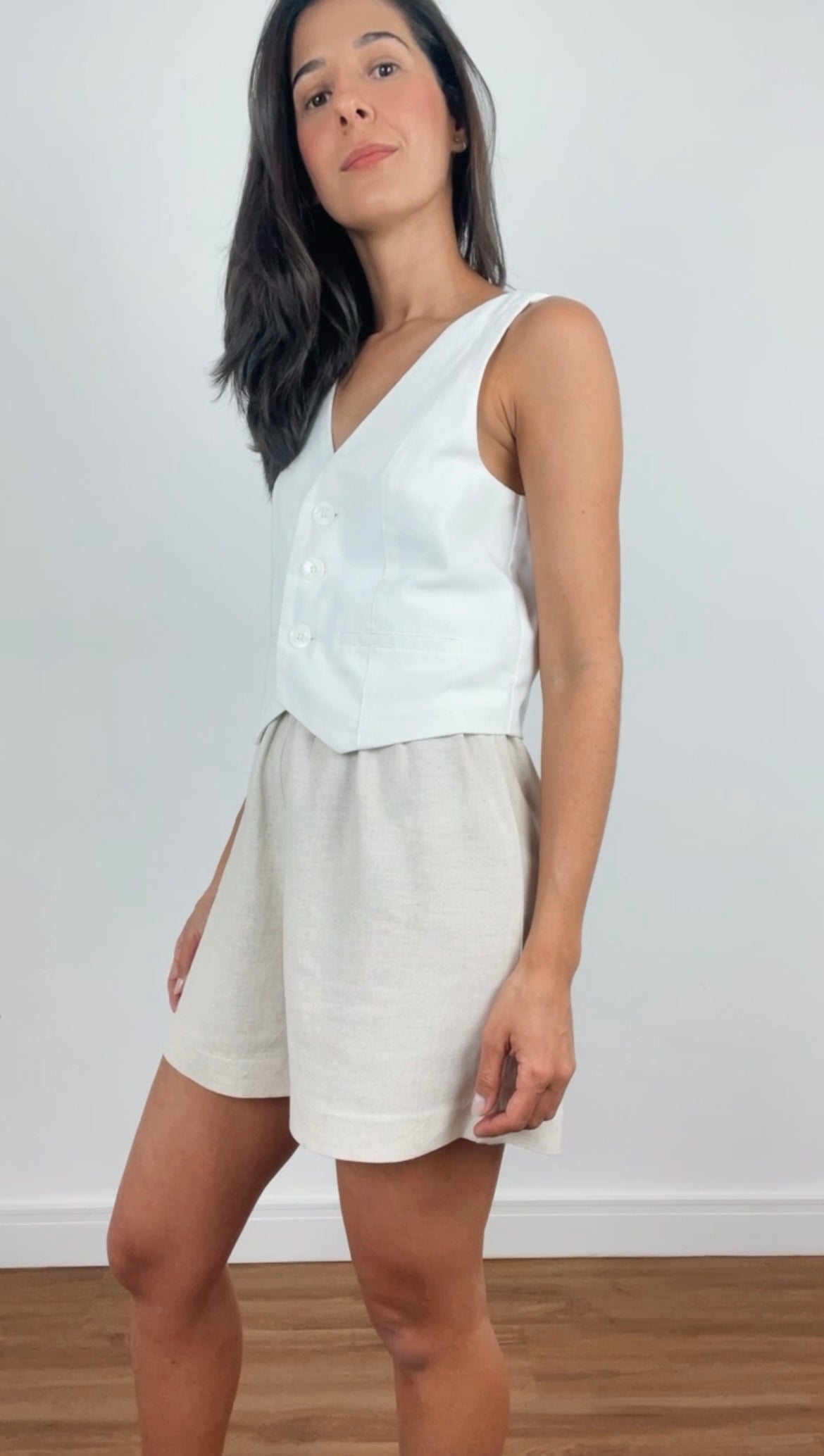 CALÇA E SHORT KAMY - MOLDE COM AULA DE COSTURA NO YOUTUBE