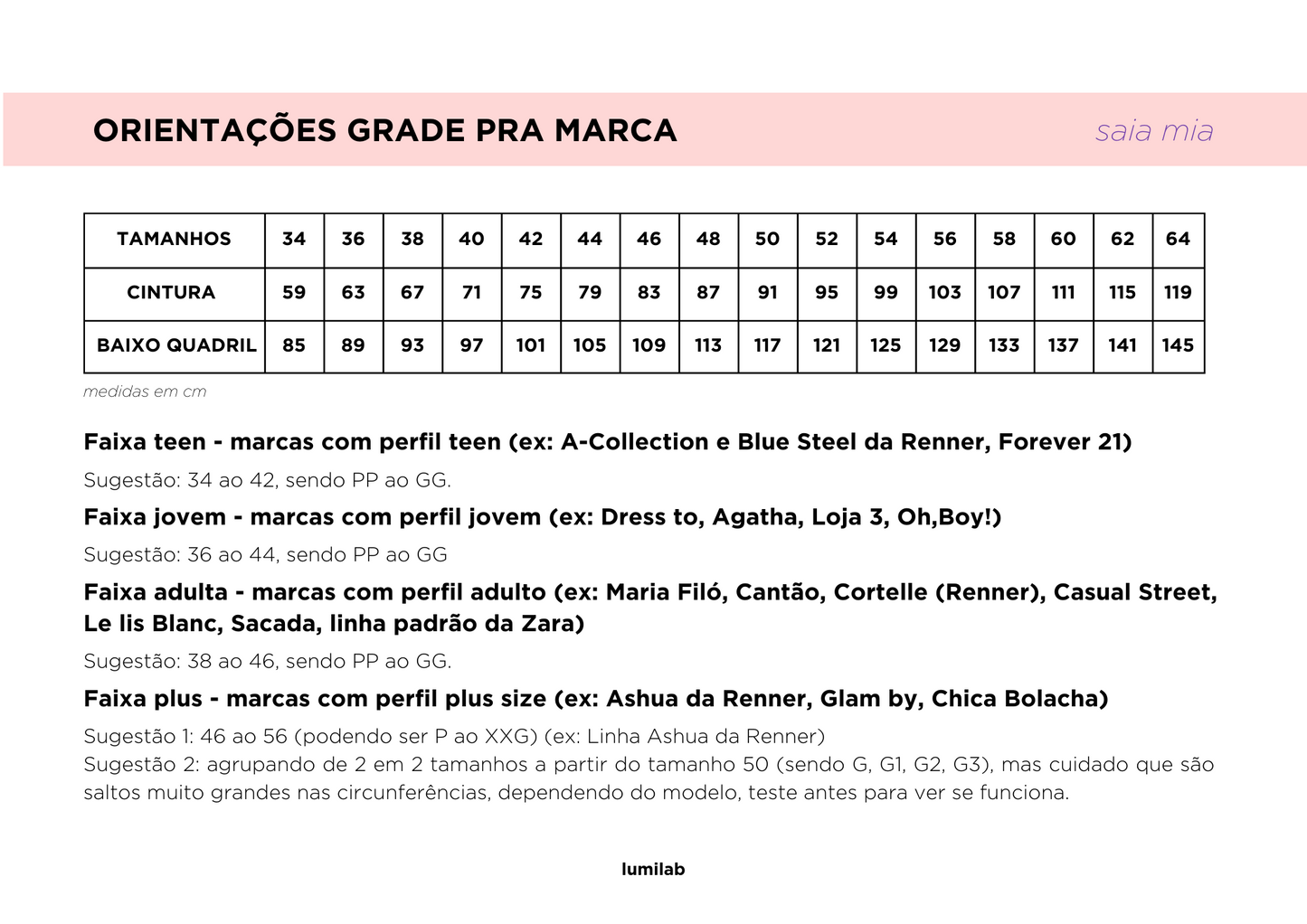 SAIA MIA - molde + aula de costura