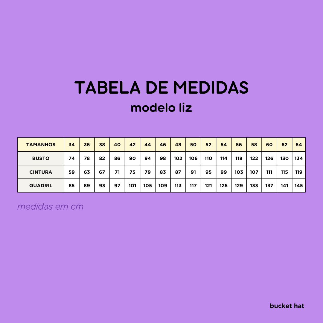 MODELO LIZ - molde + aula de costura