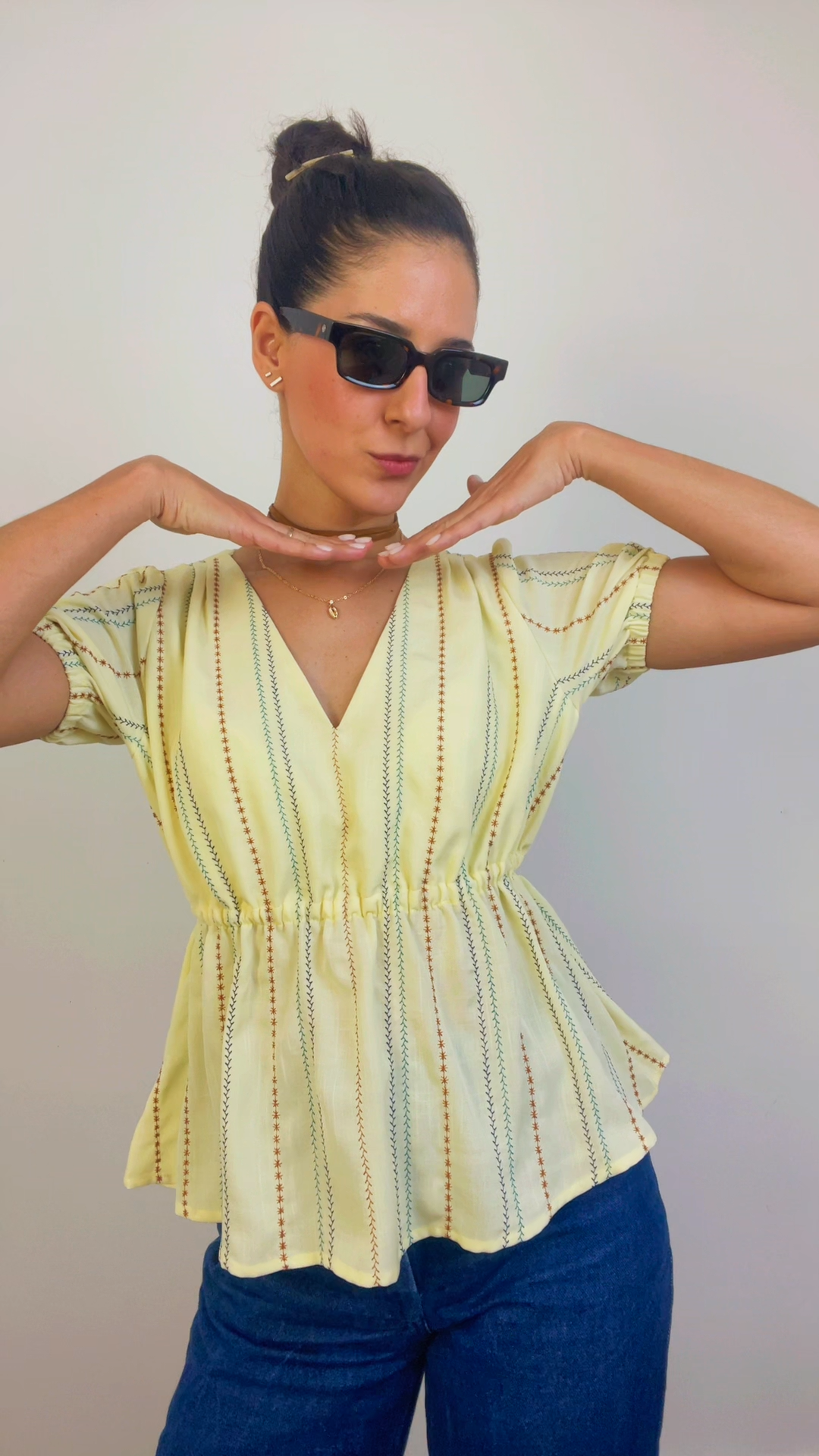 MODELO CORA - molde em PDF + aulas de costura