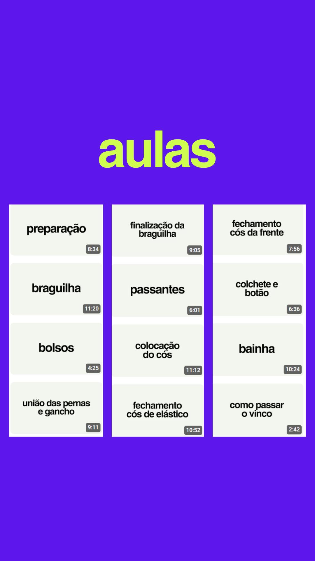 CALÇA HELENA - molde em PDF + aulas de costura