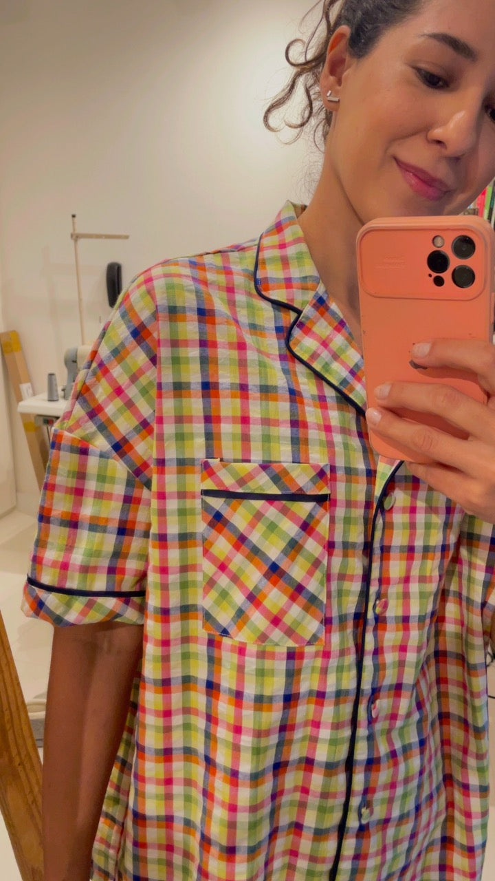 CAMISA AUDREY - molde em PDF + aula de costura