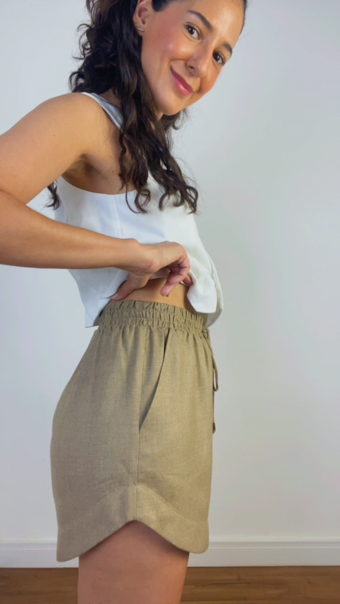 SHORT OLIVIA - molde em PDF + aula de costura