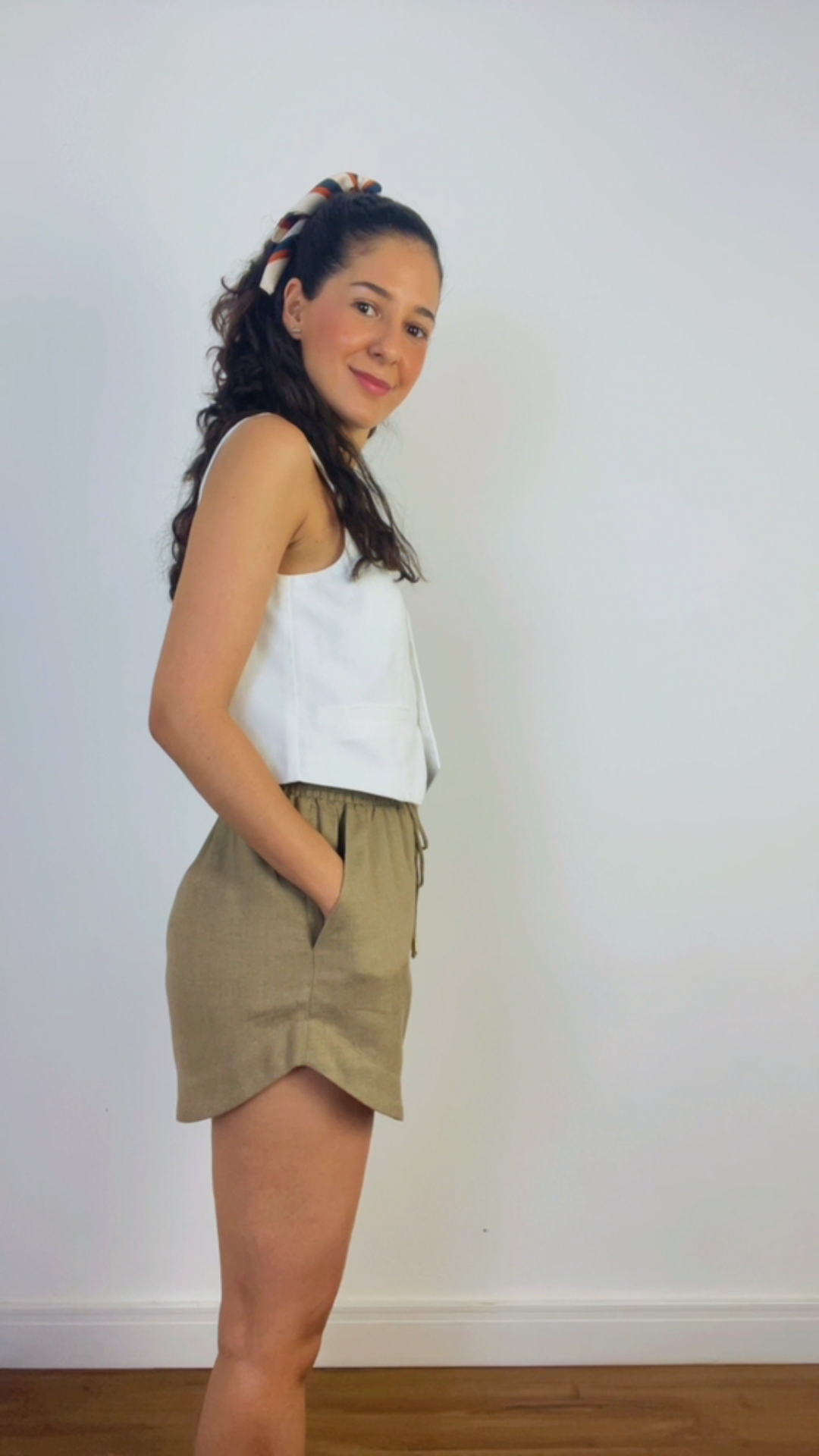 SHORT OLIVIA - molde em PDF + aula de costura